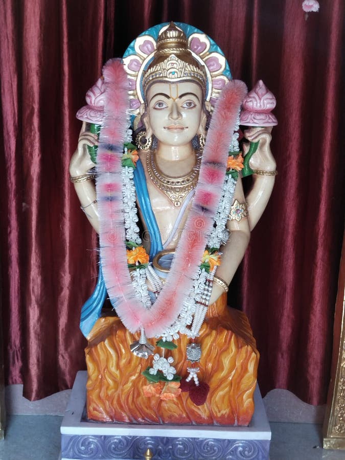 Hindu god statue stock image. Image of figurine, sculpture 221544951