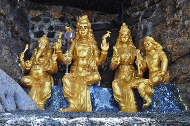 Hindu God Statues royalty free stock photography Hindu God Statues royalty free stock photography