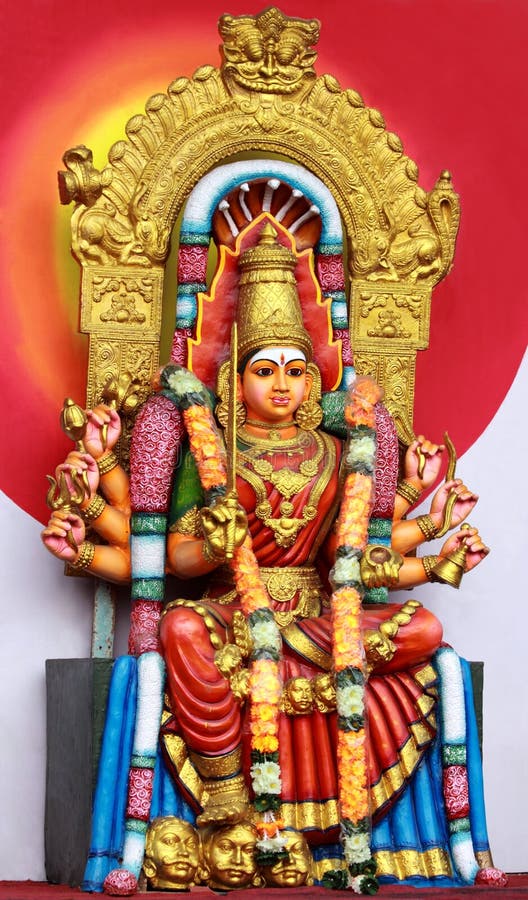 Powerfull Hindu Goddess Amman Statue