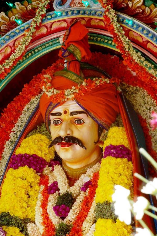 Hindu temple singapore stock photos