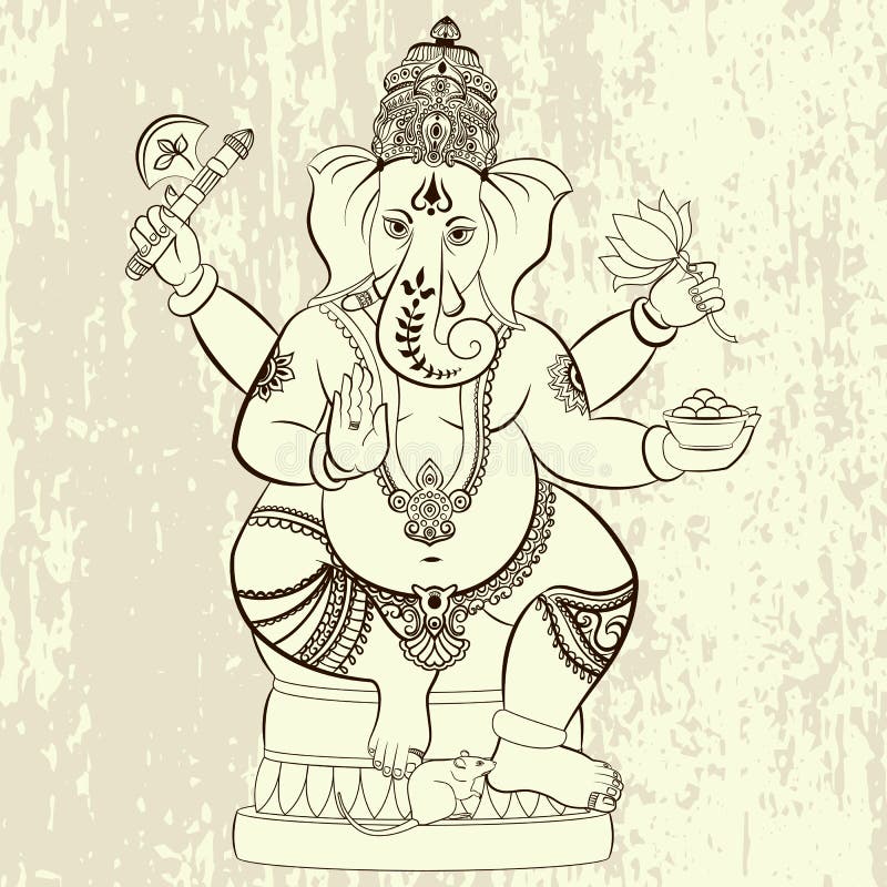 Hinduiska Lord Ganesha