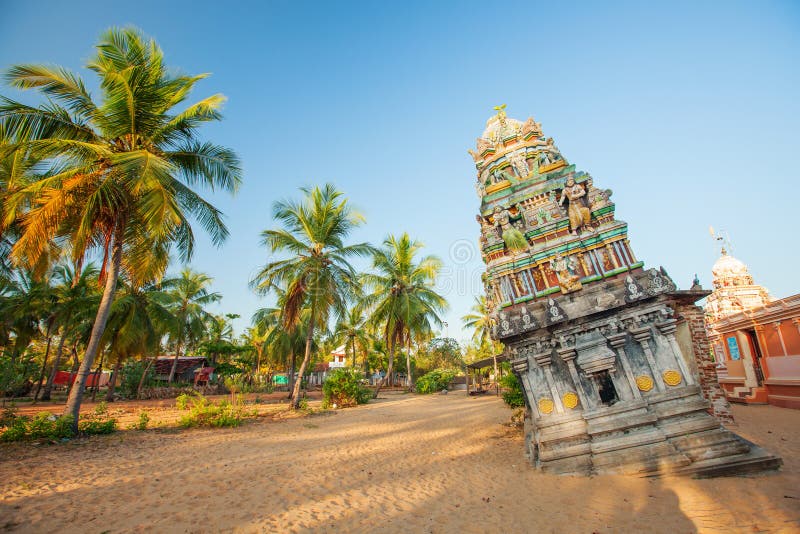 Hinduist temple damaged during tsunami