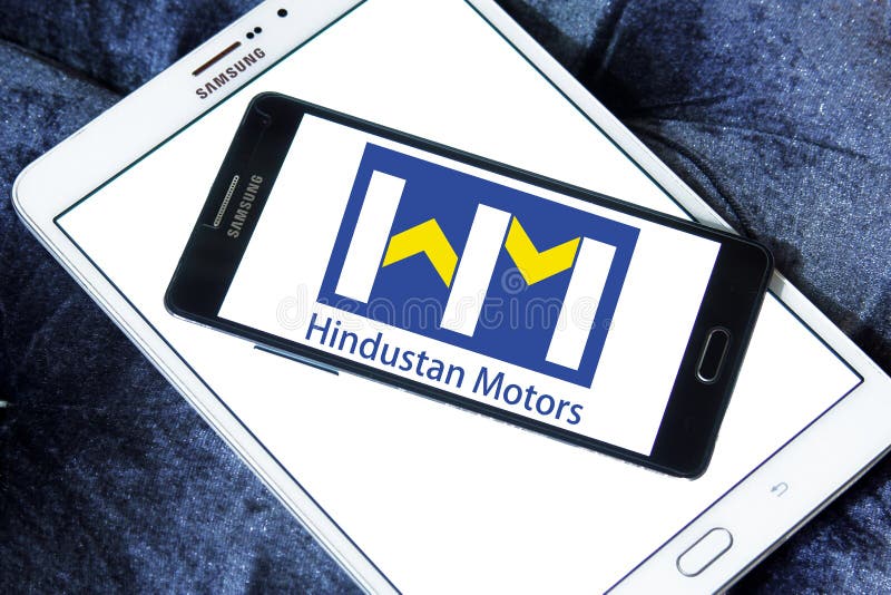 Logótipo da Hindustan Motors foto de stock royalty free