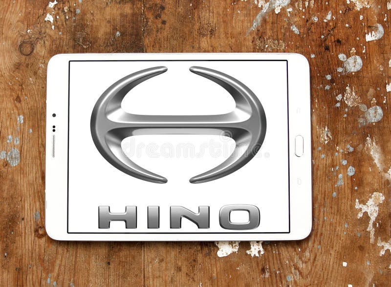Logótipo da Hino Motors foto de stock