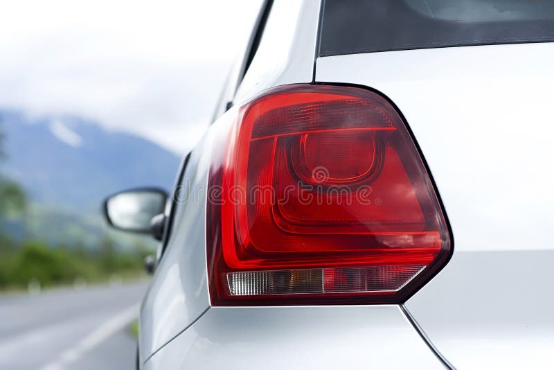Hinteres Autolicht lizenzfreie stockfotografie Hinteres Autolicht lizenzfreie stockfotografie