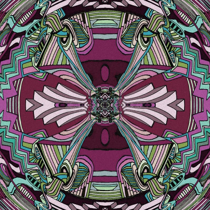 Hintergrund der abstrakten Kunst Spiel der Linie und der Farben stock abbildung Hintergrund der abstrakten Kunst Spiel der Linie und der Farben stock abbildung