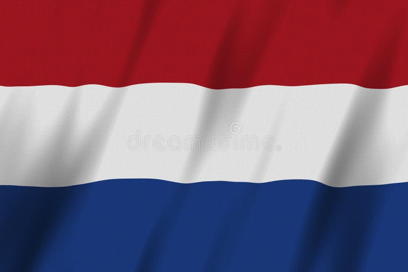 Hintergrund der Nederlandflagge lizenzfreie stockfotos