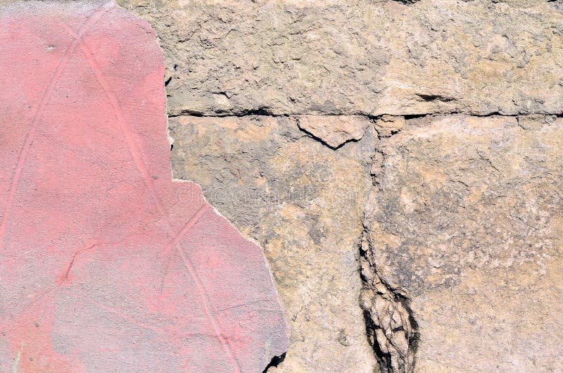Hintergrund der schmutzigen Backsteinmauer der alten Weinlese mit Schalengips, Beschaffenheit lizenzfreie stockfotografie Hintergrund der schmutzigen Backsteinmauer der alten Weinlese mit Schalengips, Beschaffenheit lizenzfreie stockfotografie