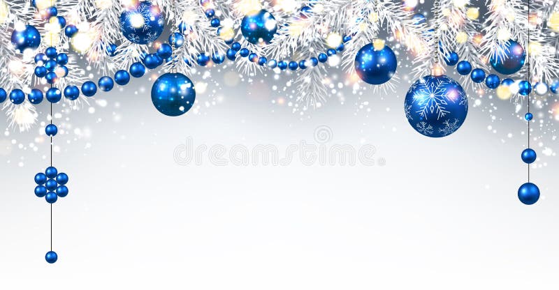 Hintergrund des neuen Jahres mit Weihnachtsbällen vektor abbildung Hintergrund des neuen Jahres mit Weihnachtsbällen vektor abbildung