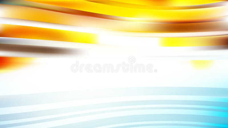 Hintergrund Entwurf der grafischen Kunst der gelb-orangeer blauer Hintergrund-schöner eleganter Illustration stock abbildung