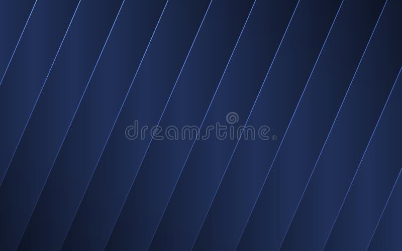 Hintergrund für blaue Linien. Dunkle abstrakte Tapete mit leuchtenden diagonalen Streifen. Futuristisches Corporate Design. Digita stock abbildung