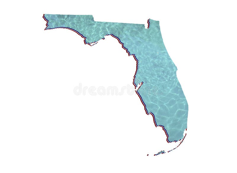 Hintergrund für Wassersorgfaltfragen in Florida-Staat
