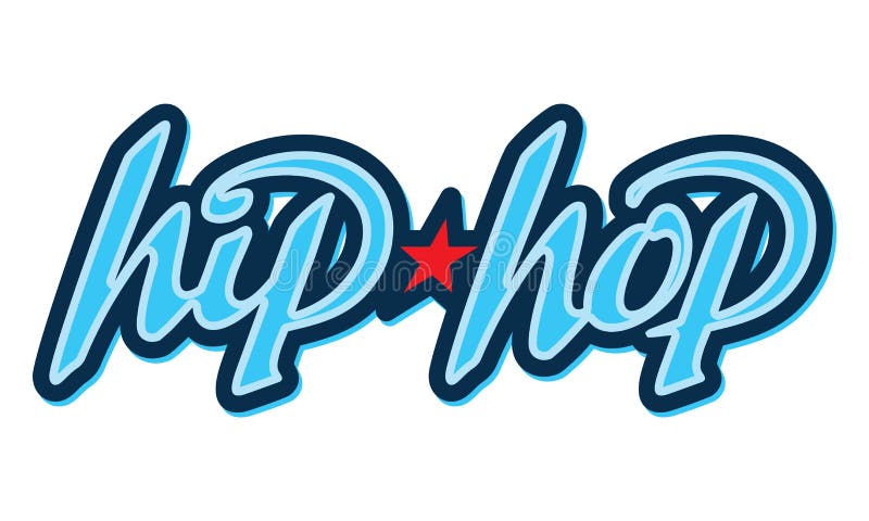 Hip-Hop-Beschriftung in der Graffitiart