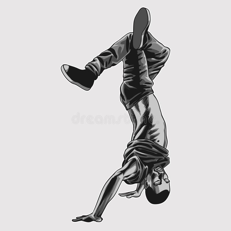 Break Dance Freeze Vector Images (86)