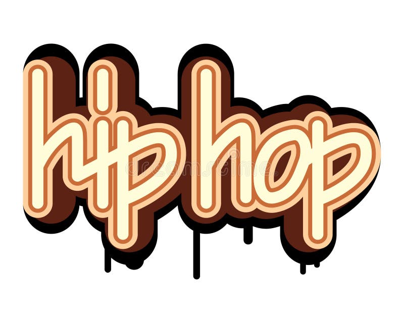 Hip hop graffiti concept stock vector. Illustration of background ...