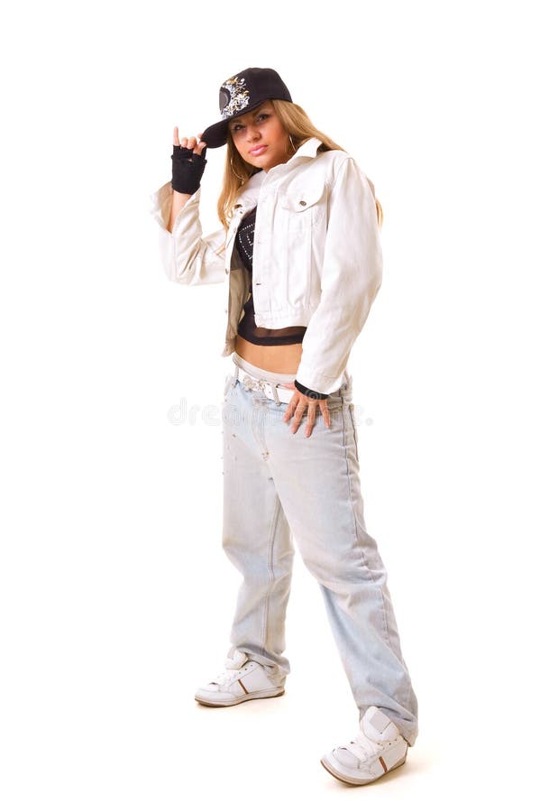 hip hop twarde dziewczyny obraz stock hip hop twarde dziewczyny obraz stock