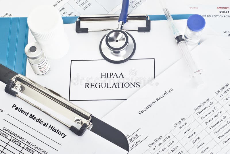 HIPAA Regulations stock image HIPAA Regulations stock image