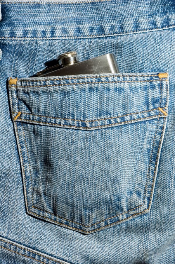 Hipflask denim