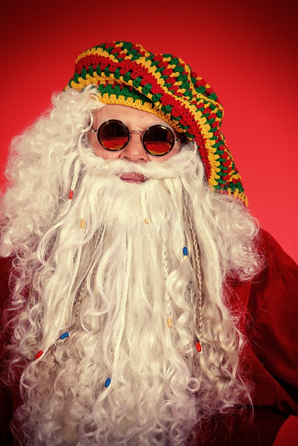 Hippie Sankt lizenzfreie stockfotografie Hippie Sankt lizenzfreie stockfotografie