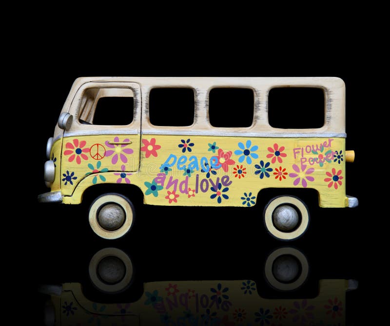 Hippie Van fotos de stock Hippie Van fotos de stock