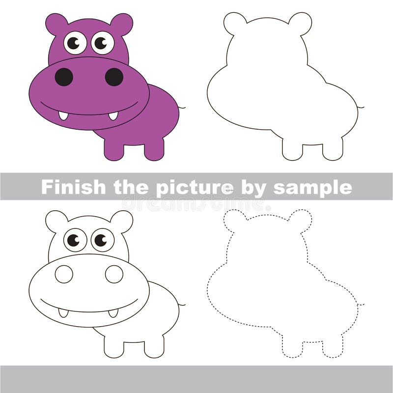 Hippo Hoja De Trabajo Del Dibujo Ilustración del Vector - Ilustración de escuela, habilidad: 70128772 Hippo Hoja De Trabajo Del Dibujo Ilustración del Vector - Ilustración de escuela, habilidad: 70128772