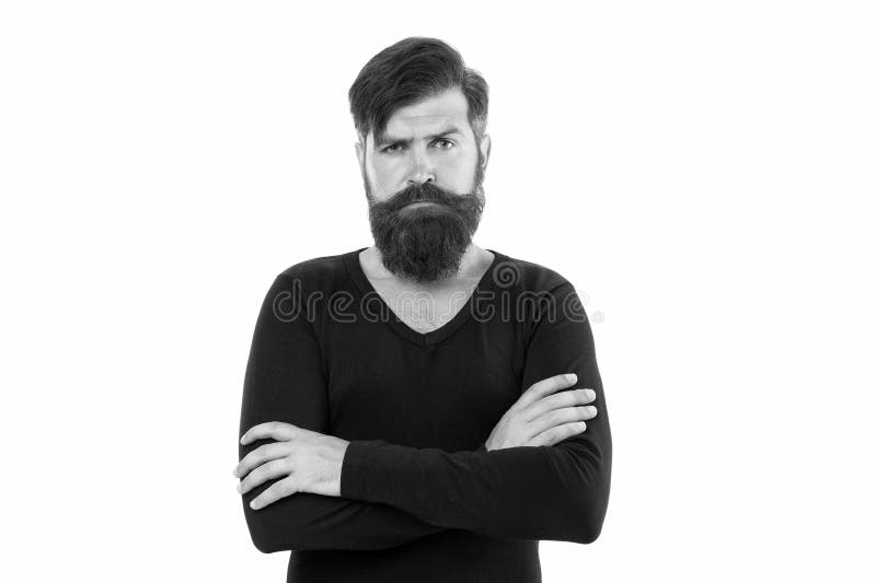 Brutal hipster with beard hair on white background. Bearded man stylish mustache shape. Caucasian guy beard copy space. Facial hair. Various beard styles for men. Keep beard in perfect condition. Brutal hipster with beard hair on white background. Bearded man stylish mustache shape. Caucasian guy beard copy space. Facial hair. Various beard styles for men. Keep beard in perfect condition.