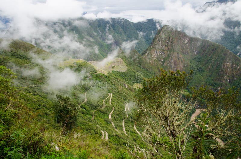 Hiram Bingham Datenbahn zu Machu Picchu, Peru stockfotos Hiram Bingham Datenbahn zu Machu Picchu, Peru stockfotos