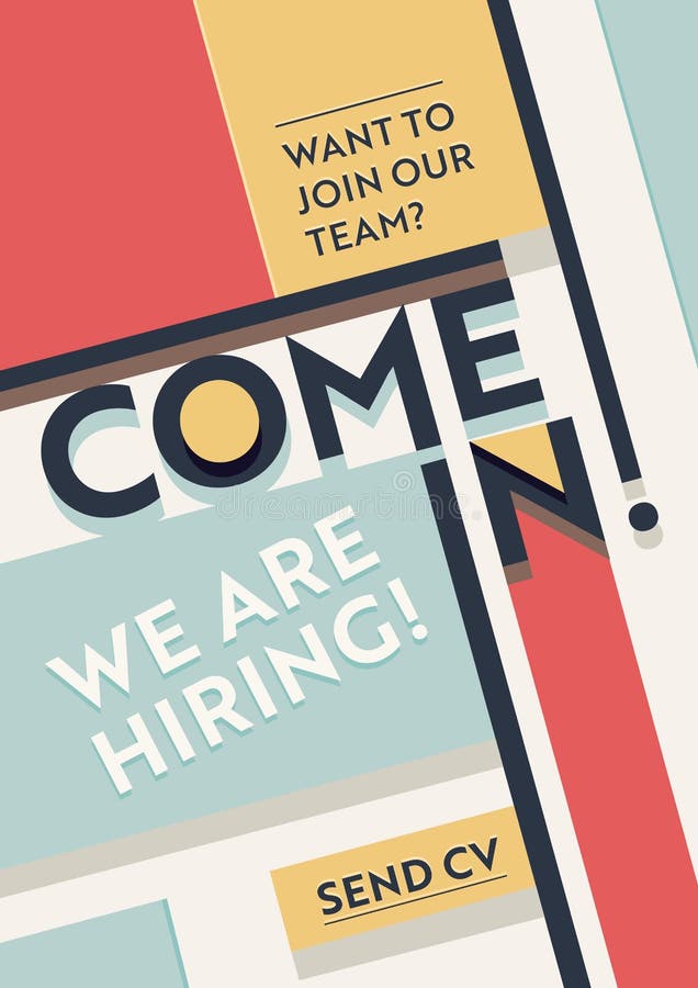 We are hiring poster Vectors Illustrations for Free Download Freepik