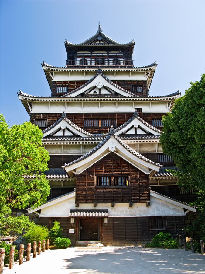 Hiroshima Castle in Japan