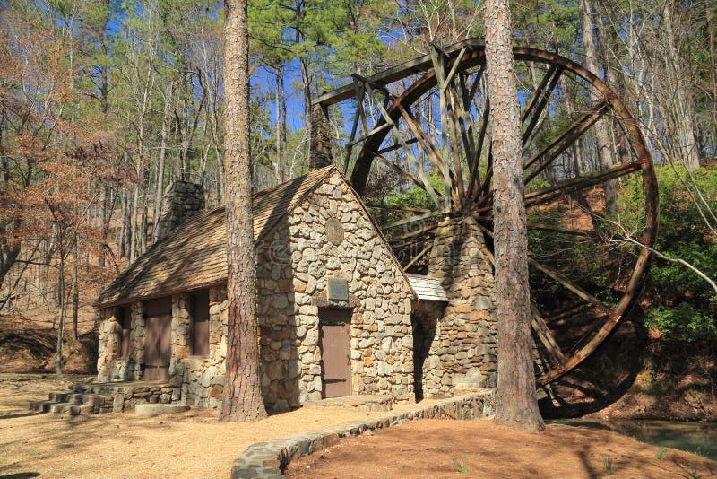 Historic 1930 Georgia Grist Mill