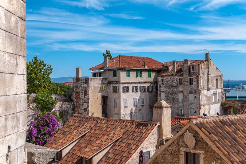Historic architecture, Split royalty free stock image