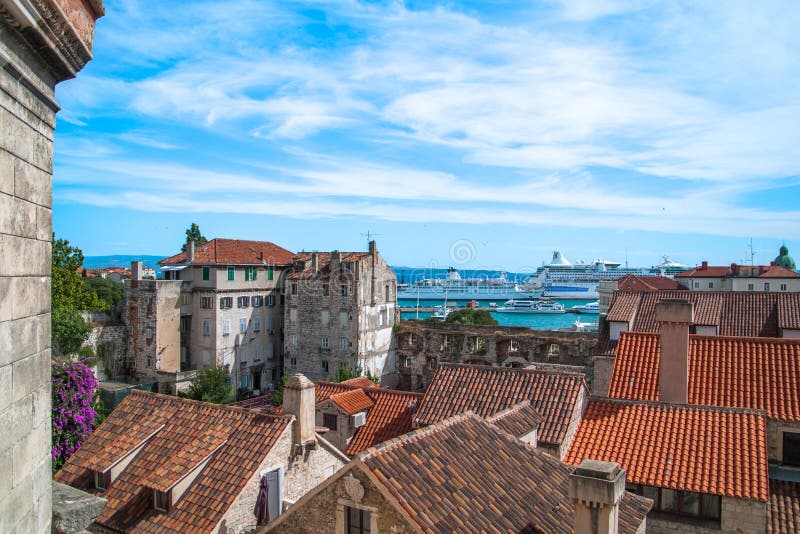 Historic architecture, Split royalty free stock images