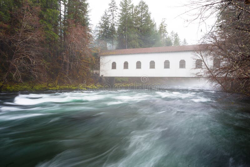 Historic Belknap Bridge McKenzie River