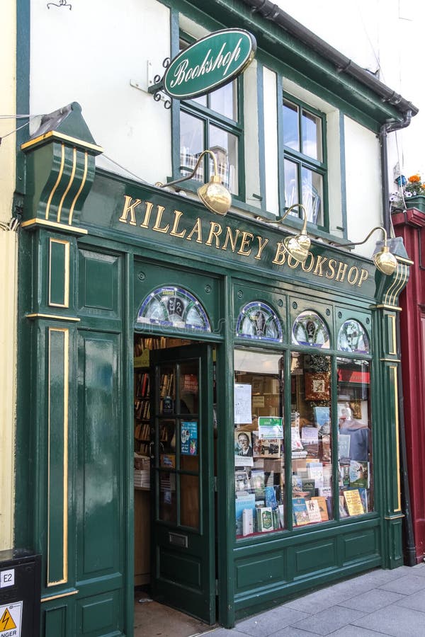 Historic bookstore editorial stock photo. Image of killarney 36197163
