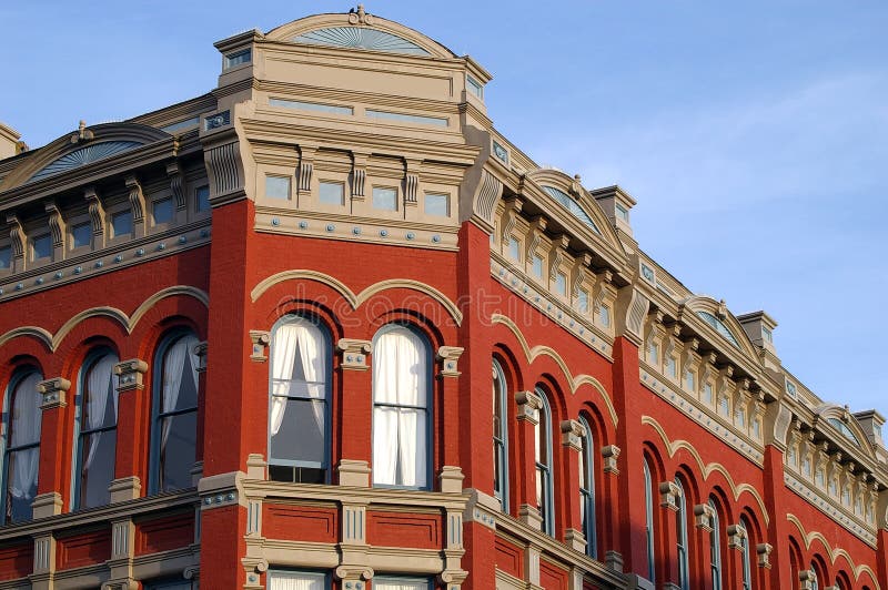 Historic brick building stock photo. Image of victorian 6542630