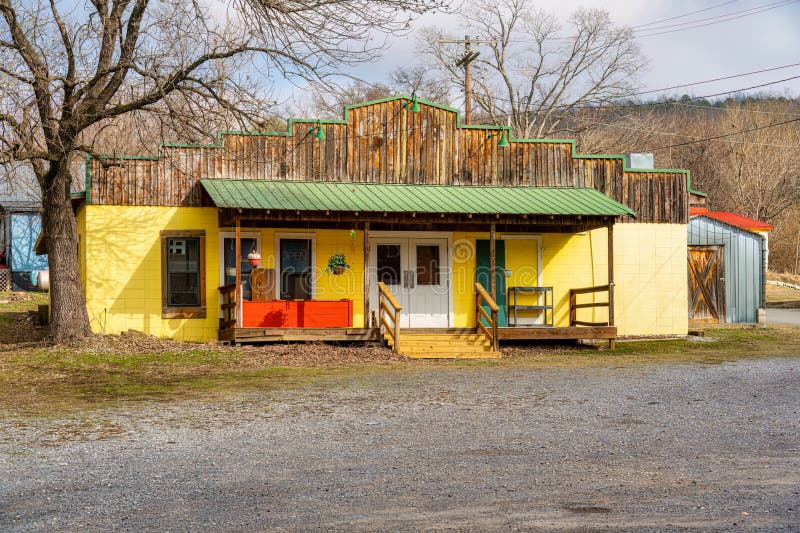 Historic Building in Leslie, Arkansas Stock Image Image of buildings, searcy 275007311
