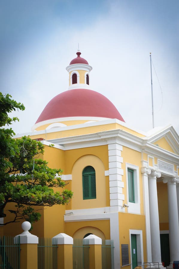 Historic building in Old San Juan - Puerto Rico