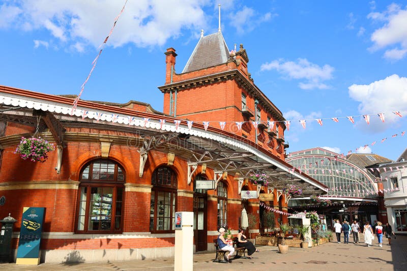 Historic Building of Windsor and Eton Riverside Station Editorial Photo