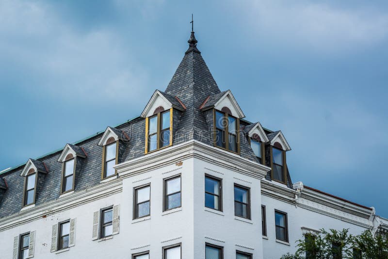 Historic Building on Wisconsin Avenue, in Washington, DC