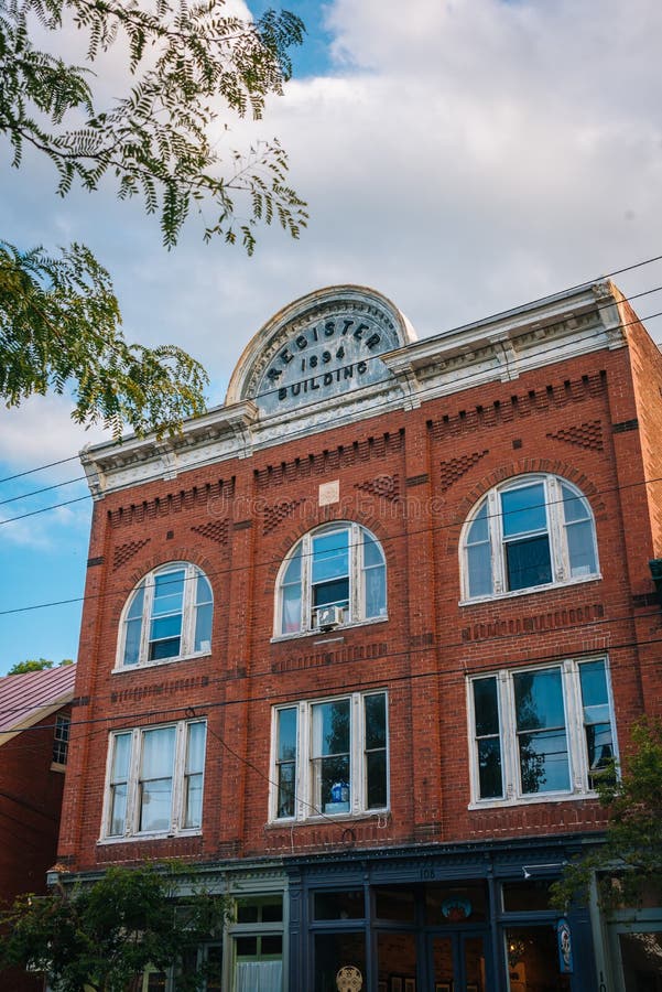 Historic Buildings in Downtown Shepherdstown, West Virginia Stock Image Image of sherherdstown