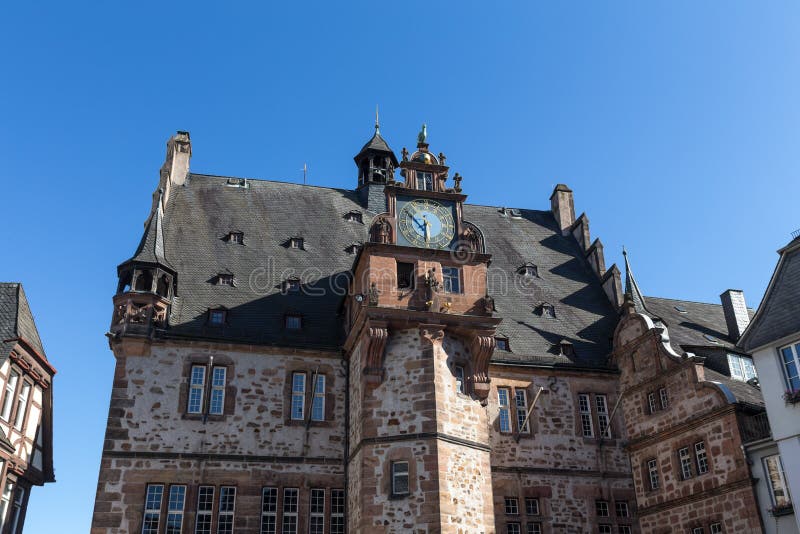 Some historic buildings in marburg germany