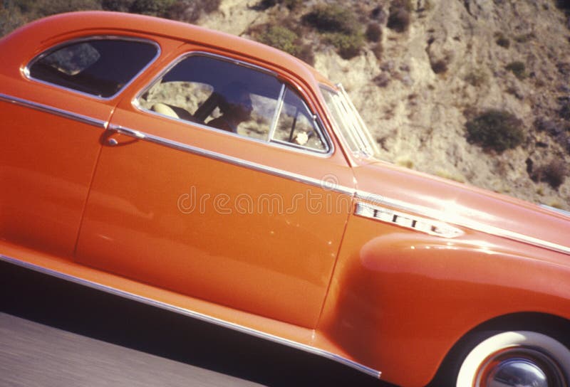 A Historic Car in Los Angeles, CA Editorial Stock Photo - Image of
