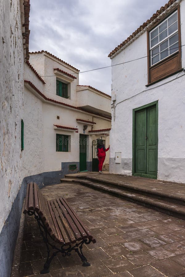 In the Historic Centre of Arico El Nuevo Editorial Photo - Image of ...