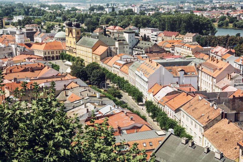 Historic centre of Trencin city, Slovakia