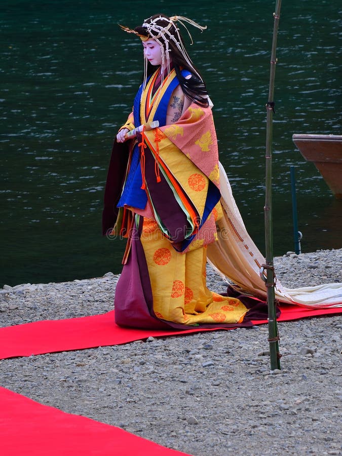 Traditional Kimono Costume Japanese Royal Family Stock Photos  Free   RoyaltyFree Stock Photos from Dreamstime