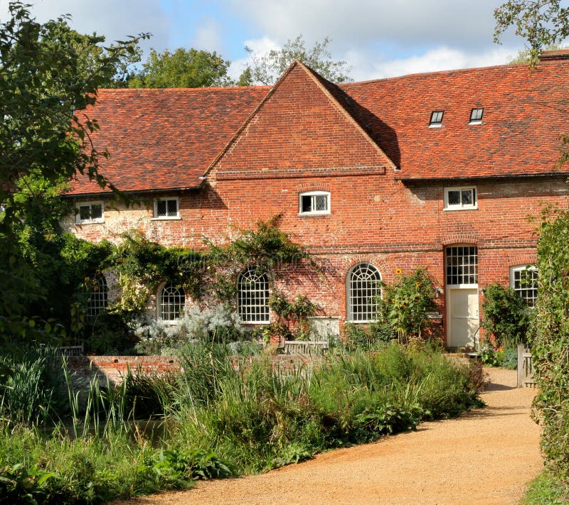 Historic House and Mill stock photo. Image of mill, england 1356584