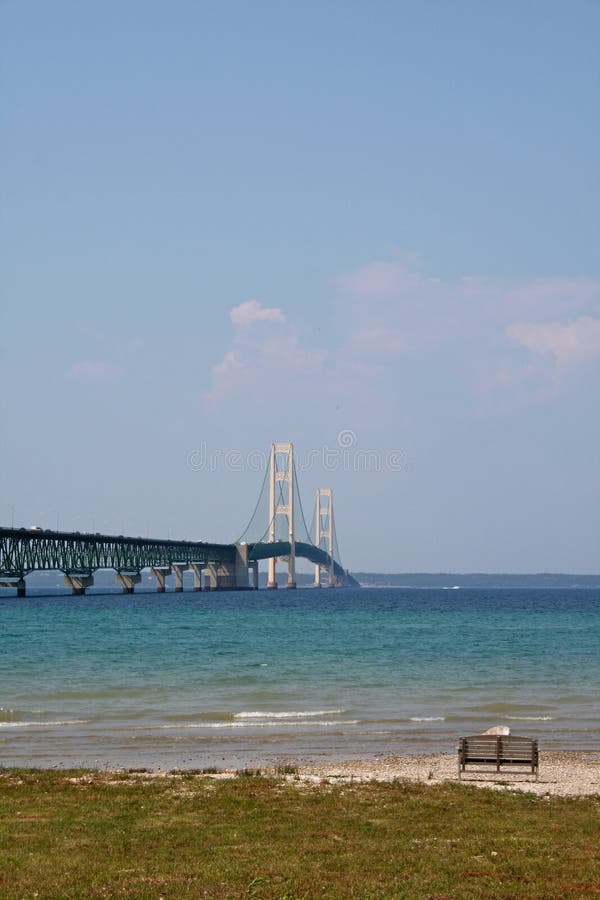 Historic Mackinac bridge