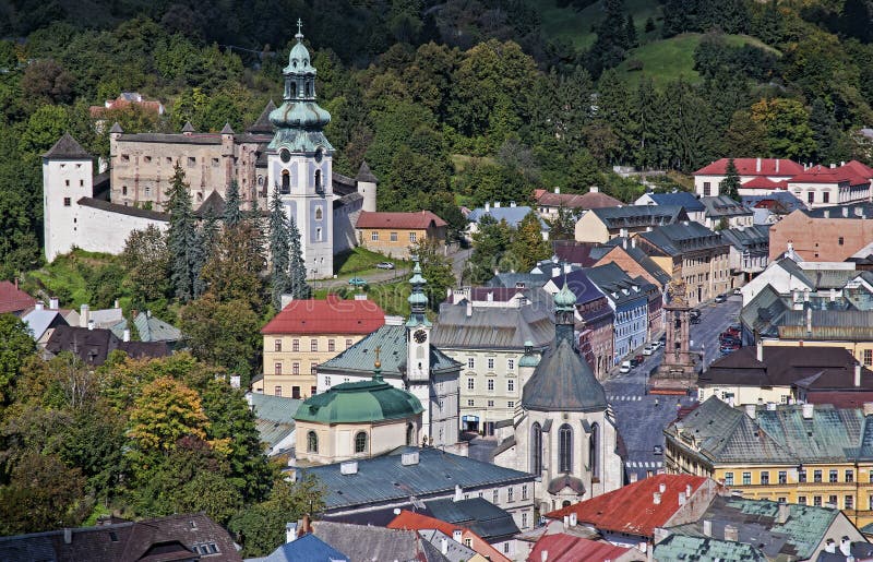 Historic mining town Banska Stiavnica