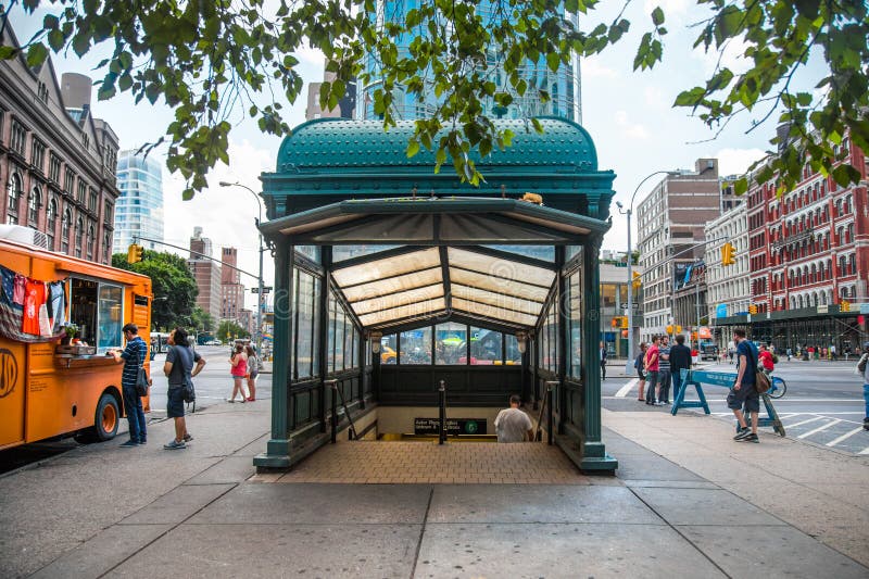 Historic NYC Subway royalty free stock photography Historic NYC Subway royalty free stock photography