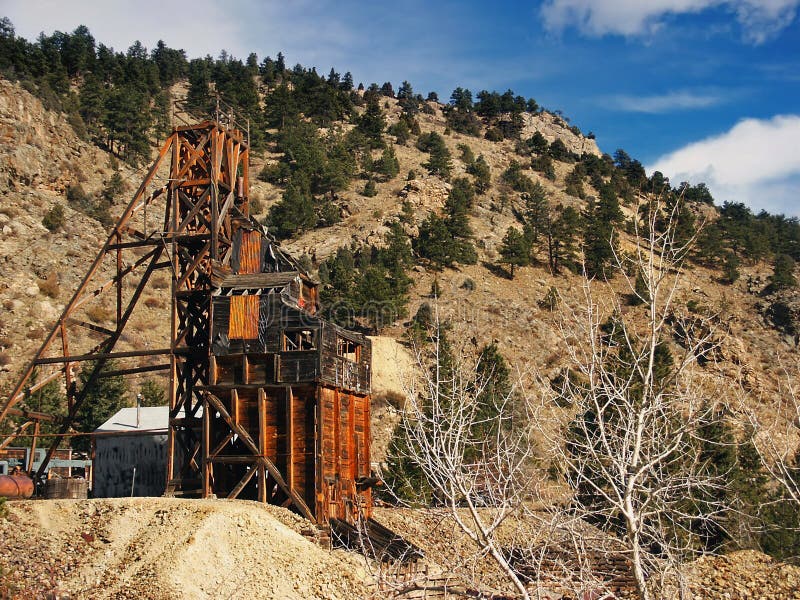 Old gold mine stock photo. Image of landmark, textured 13022224